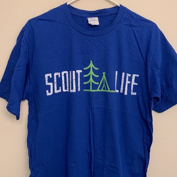 BSA Scout Life Summer Camp T-Shirt NEW - Picture 1 of 13
